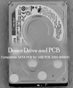 WD40NPZZ-82PDPT0 Donor Drive and Donor SATA PCB for 2060-800041 USB PCB