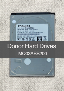 MQ03ABB200 2TB Donor Drive PCB G3918A