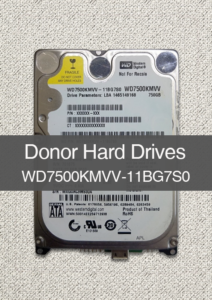 WD7500KMVV-11BG7S0 750G USB Donor Drive