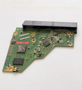 WD 2060-810011 HDD Firmware Unlock PCB-1C Version