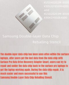 Samsung Double-Layer Data Chip Reballing Stencil